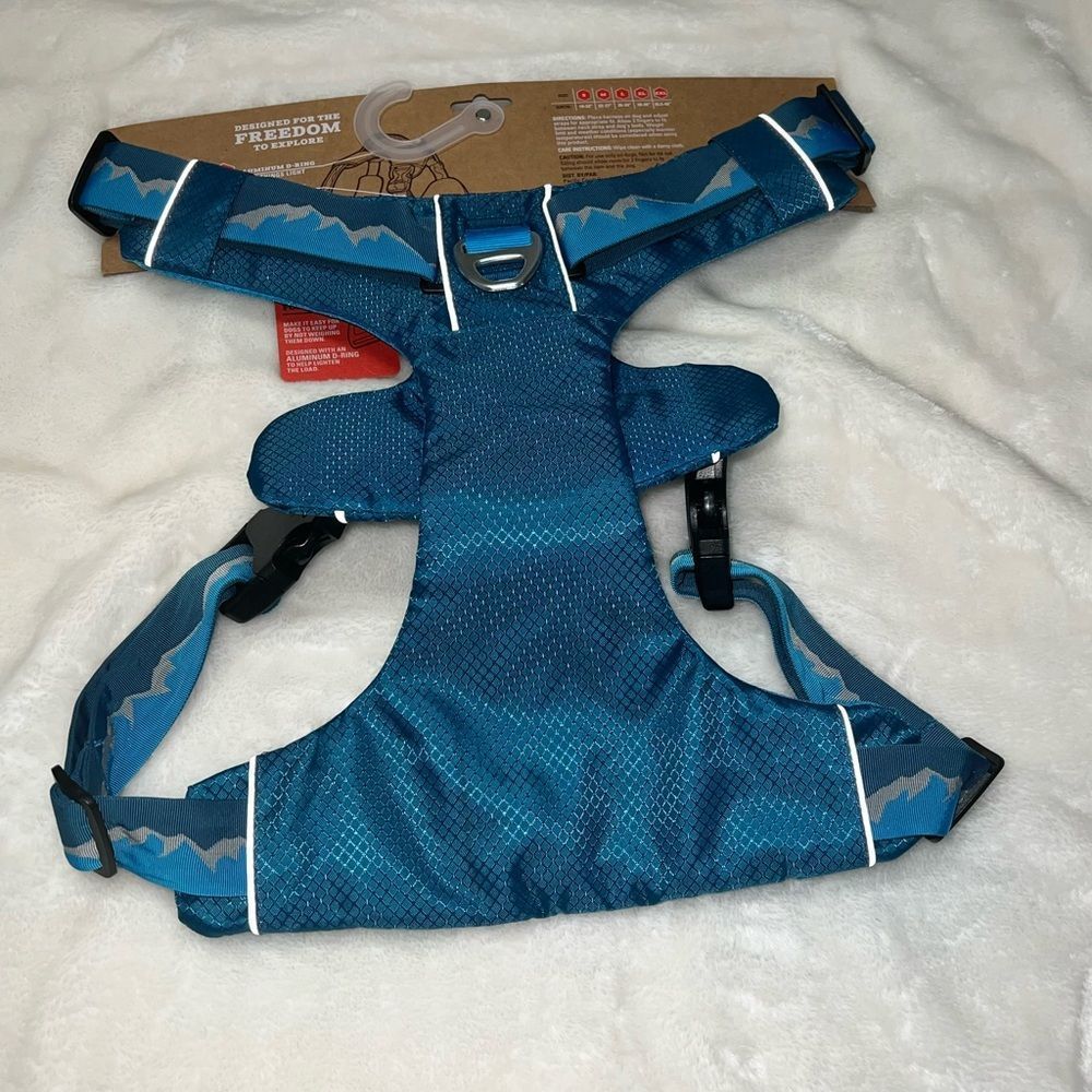 ARCADIA TRAIL LIGHTWEIGHT DOG HARNESS BLUE SIZE XXL - NWT - Picture 2 of 7